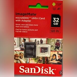 SanDisk Image Mate SDHC UHS 1 card 32 GB - New - Sealed Package